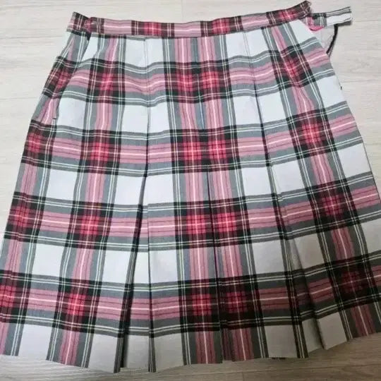 [BUNJANG] Jinseon Girls' Middle School Uniform Skirt & Vest Set / 진선여중 교복