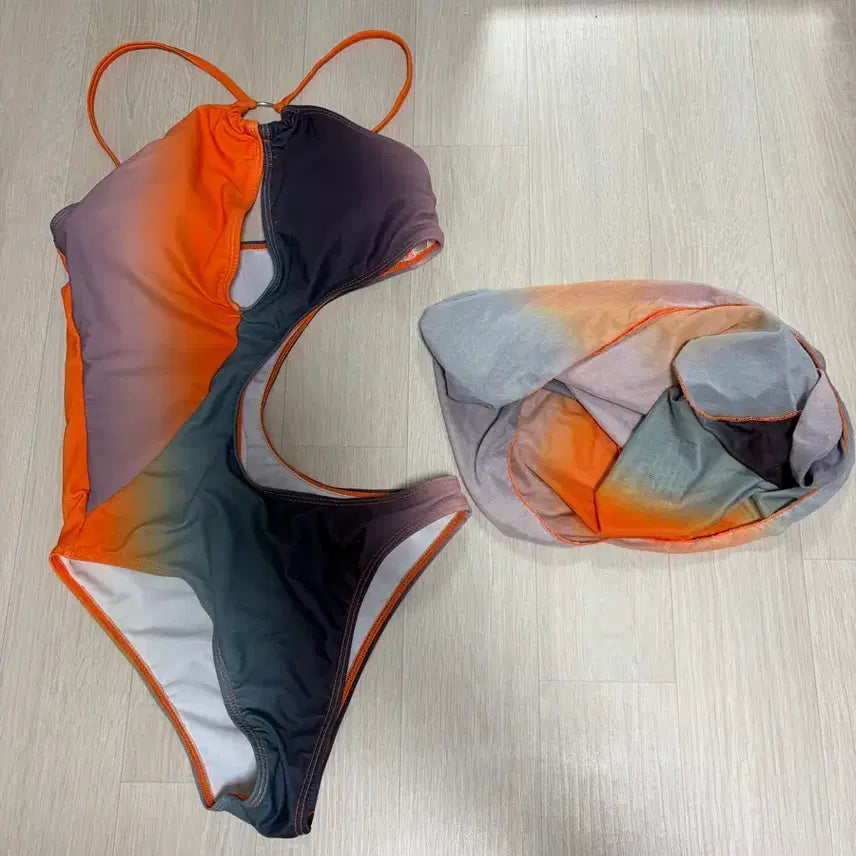 [BUNJANG] Monokini with Waist Slit / 허리트임 모노키니