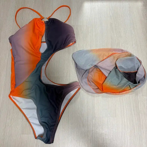 [BUNJANG] Monokini with Waist Slit / 허리트임 모노키니