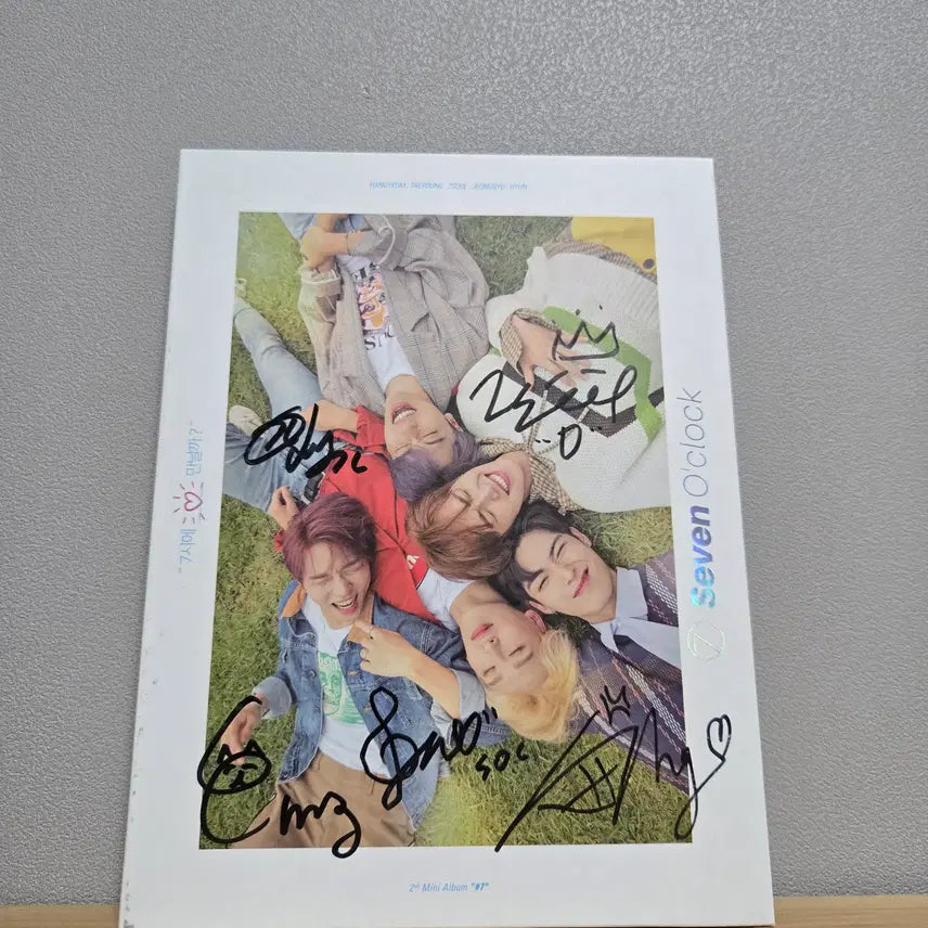 [BUNJANG] Seven O'Clock Signed Album / 세븐어클락 Seven O'Clock 싸인 앨범 판매합니다