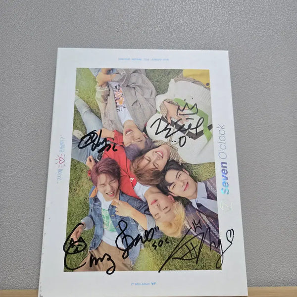 [BUNJANG] Seven O'Clock Signed Album / 세븐어클락 Seven O'Clock 싸인 앨범 판매합니다