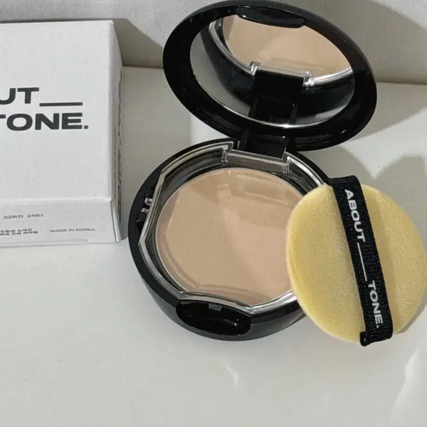 [BUNJANG] About Tone Blur Powder Pact 04 Tan / 어바웃톤 블러 파우더 팩트 04탠