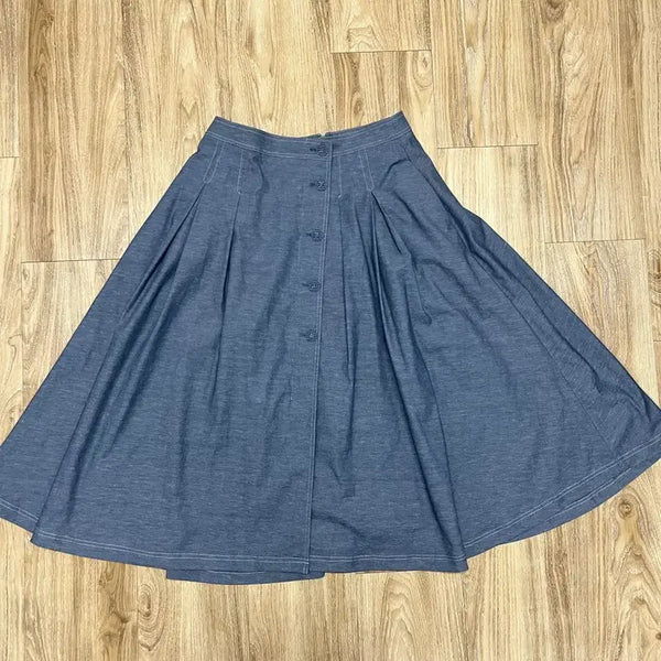 [BUNJANG] The I'Z Collection A-Line Midi Skirt Size 27 / 더아이잗 컬렉션 A라인 미디 스커트 27