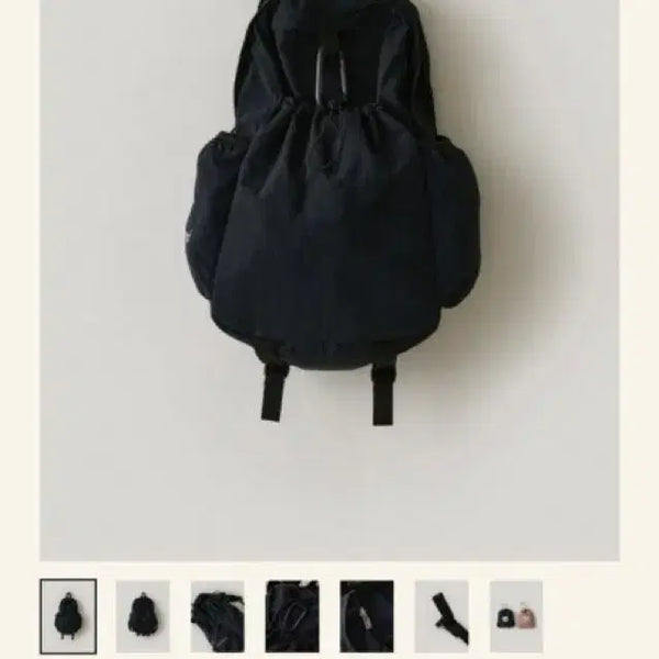[BUNJANG] Smoothmood Ememo Mini Backpack Dark Navy / 스무드무드 에메모 미니백팩 다크네이비