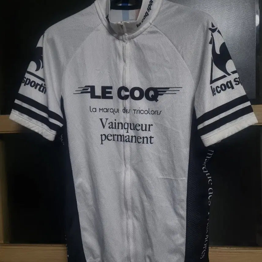 [BUNJANG] Le Coq Sportif Cycling Jersey White L / 르꼬끄 스포르티브 사이클 져지 화이트 L