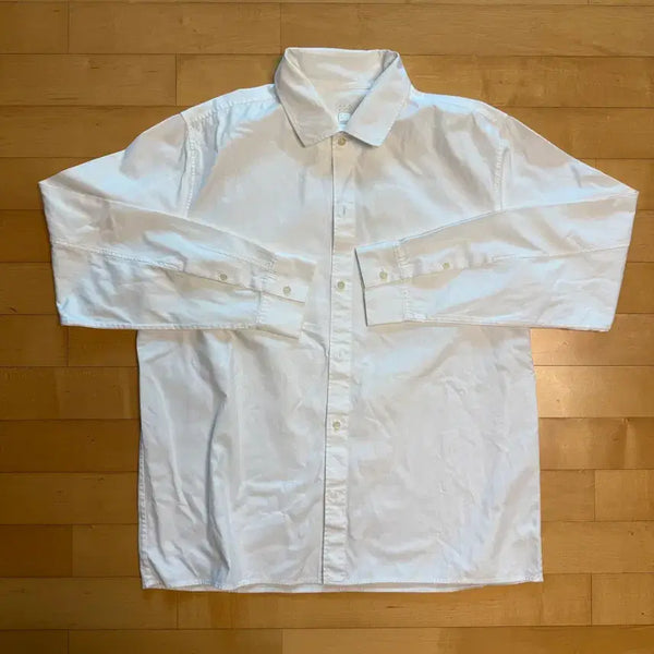 [BUNJANG] COS White Cotton Shirt (M) / COS 화이트 코튼 셔츠 M