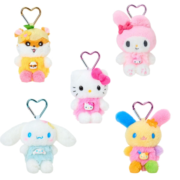 [BUNJANG] Sanrio Original Dokimeki Series Plush Doll Mascot Keyring / [당일발송]산리오 오리지널 도키메키 팝비즈 인형 마스코트 키링 KC 정품
