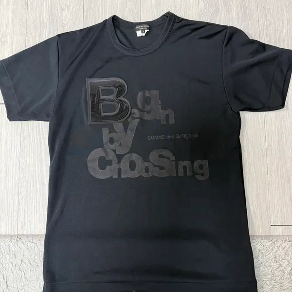 [BUNJANG] COMME des GARÇONS HOMME PLUS Graphic T-Shirt / (M)꼼데가르송 옴므 플러스 그래픽 반팔티