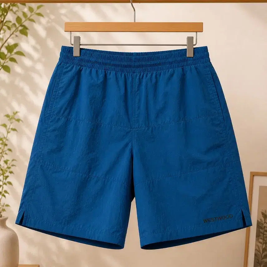 [BUNJANG] Westwood Men's Emerald Relaxed Fit Shorts Size 34 (86cm) / 웨스트우드 남성 바스락 반바지 에메랄드색 34(86) 사이즈