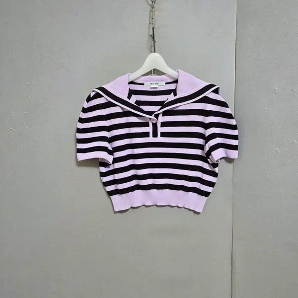 [BUNJANG] Jucy Judy Sera Collar Knit Top / 쥬시쥬디 세라카라 니트 85  n5405