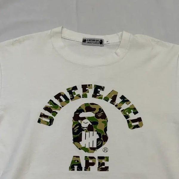 [BUNJANG] BAPE x Undefeated Short Sleeve T-Shirt / 베이프 x 언디핏 반팔 티셔츠