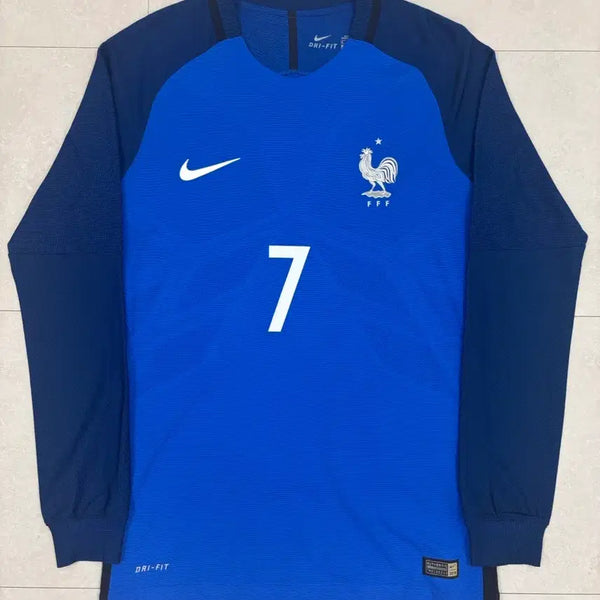 [BUNJANG] France National Team Antoine Griezmann Match Issue Long Sleeve Jersey 2016-2018 / 16-18 프랑스 그리즈만 지급용 유니폼