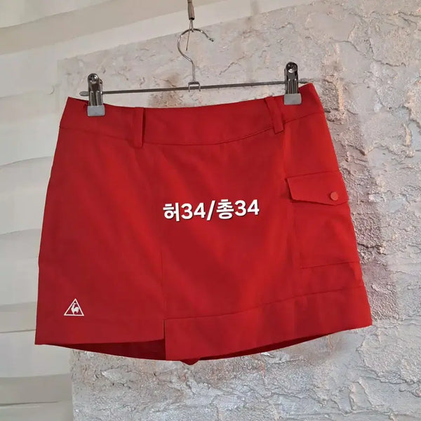 [BUNJANG] Le Coq Sportif Women's Golf Skirt (XS, Set of 2) / (XS/2장일괄)44사이즈. 여성골프웨어. 골프스커트 르꼬끄