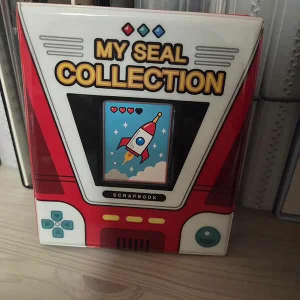 [BUNJANG] 128 Pocket Character Seal Collect Book / 캐릭터씰 콜렉트북 128포켓