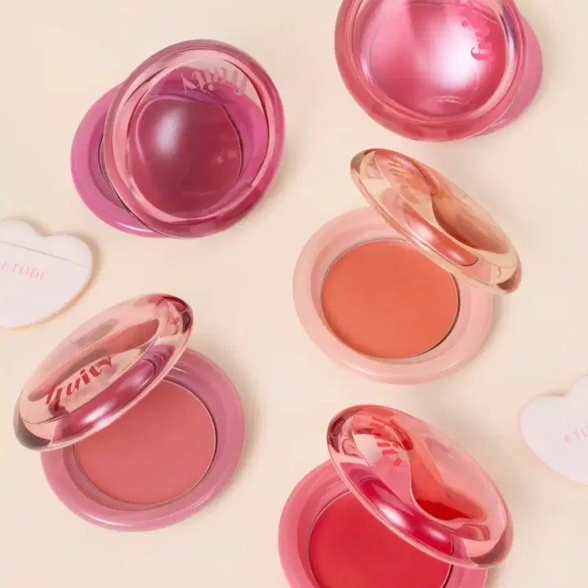 [BUNJANG] Etude Fruity Lip & Cheek Blur Balm (05 Juicy Raspberry) / 새상품) 에뛰드 프루티 립앤치크 블러밤