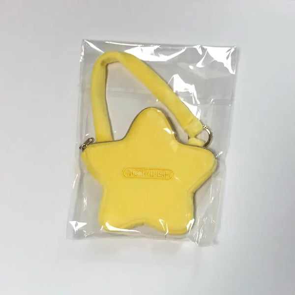 [BUNJANG] NCT WISH 'SQUARE ONE' Japan MD Star Bag Pouch Yellow / 엔시티 위시 로그인 아시아 투어 일본 엠디 별 가방 파우치 노랑 미개봉