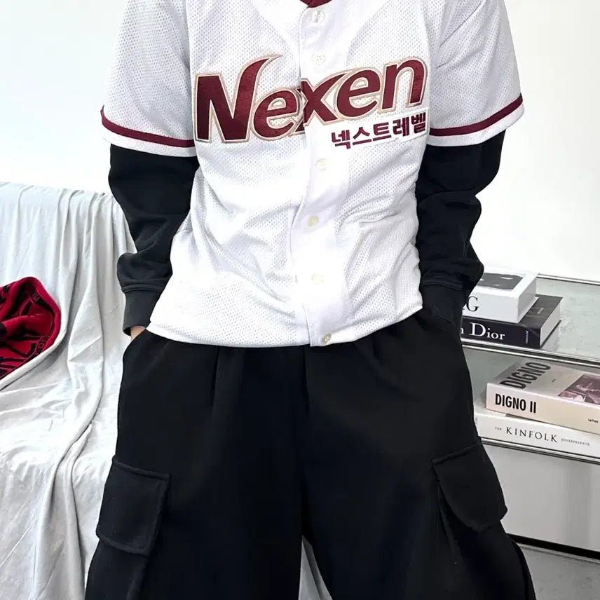 [BUNJANG] Nexen Heroes Lee Jung-hoo Baseball Jersey M / 넥센 히어로즈 이정후 유니폼 M