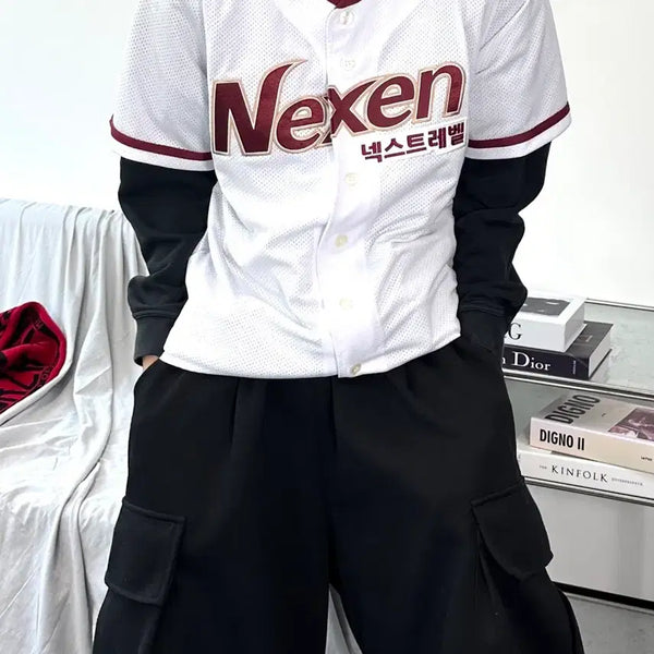 [BUNJANG] Nexen Heroes Lee Jung-hoo Baseball Jersey M / 넥센 히어로즈 이정후 유니폼 M