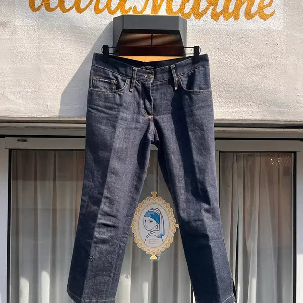 [BUNJANG] Dolce & Gabbana Cropped Denim Pants EU 38 / 돌체앤가바나 7부 데님 팬츠 (EU 38)