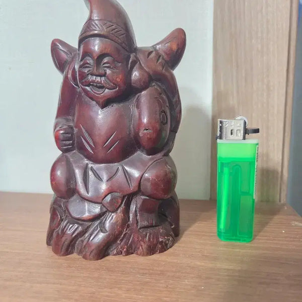 [BUNJANG] Ebony Wood Statue / 포화대상 조각상