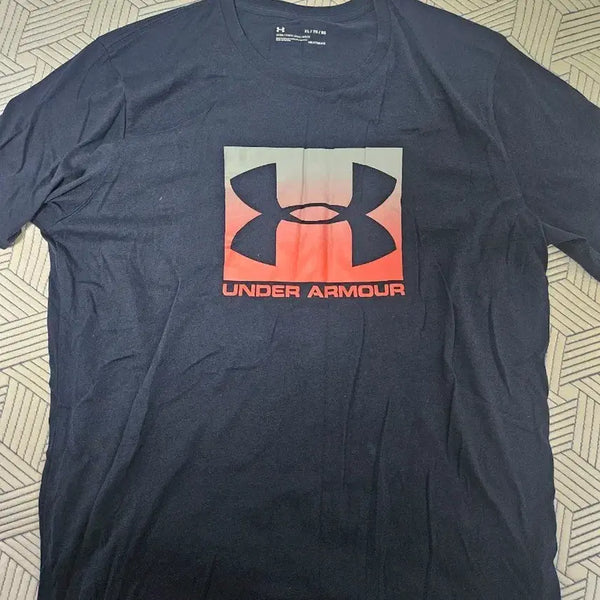 [BUNJANG] Under Armour Short Sleeve T-Shirt Navy XL / 언더아머 반팔 티셔츠 네이비 XL