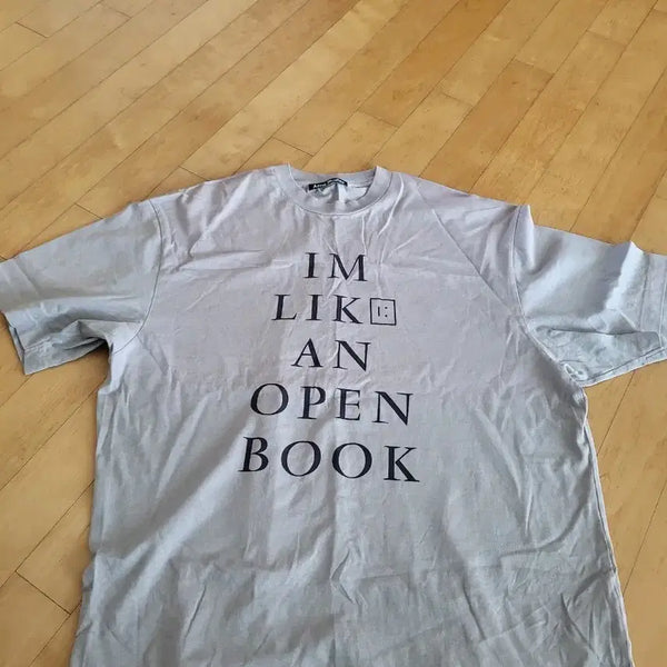 [BUNJANG] Acne Studios Open Book Printing T-Shirt / 아크네 스튜디오 오픈 북 프린팅 티셔츠