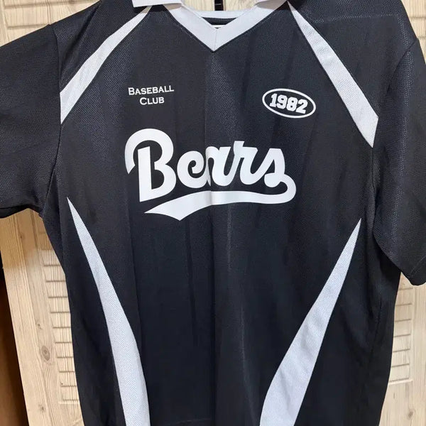 [BUNJANG] Doosan Bears Block Core Short Sleeve Jersey L / 두산베어스 블록코어 유니폼 반팔