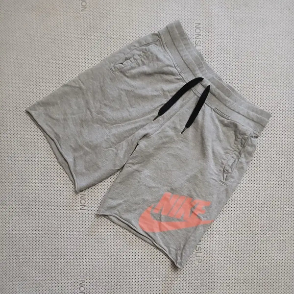 [BUNJANG] Nike Swoosh Grey Training Shorts / 나이키 스우시 반바지 회색