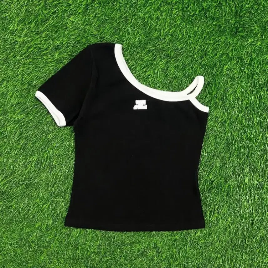 [BUNJANG] Courreges Short Sleeve T-Shirt / 꾸레쥬 반팔
