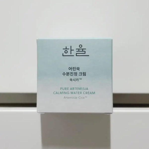 [BUNJANG] Hanyul Yuja Moisture Calming Cream 55ml Set of 2 / 2개 한율 어린쑥 수분진정 크림 55ml(상자x)