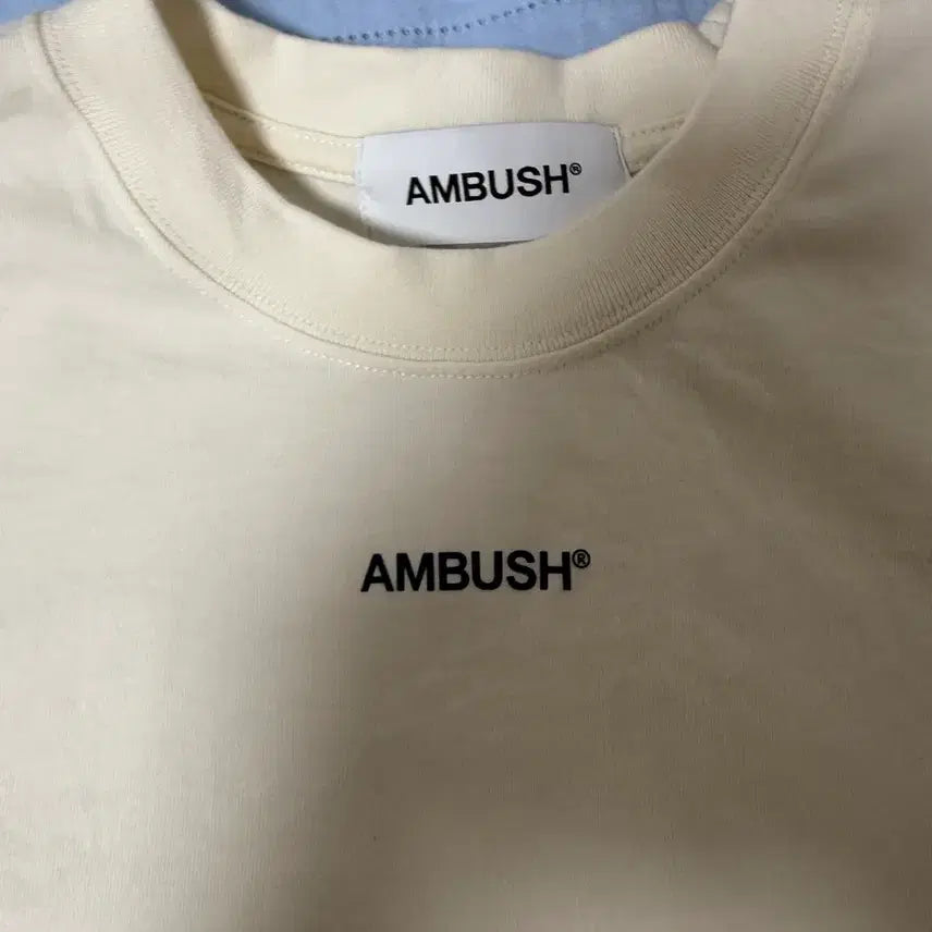 [BUNJANG] Ambush Logo Short Sleeve T-Shirt / AMBUSH 로고 반팔 티셔츠