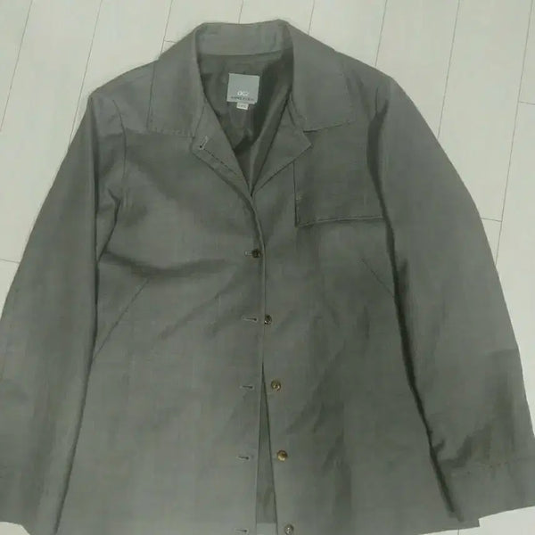 [BUNJANG] Anne Klein Grey Wool Jacket 66 / 앤클라인 그레이 모직 자켓 66