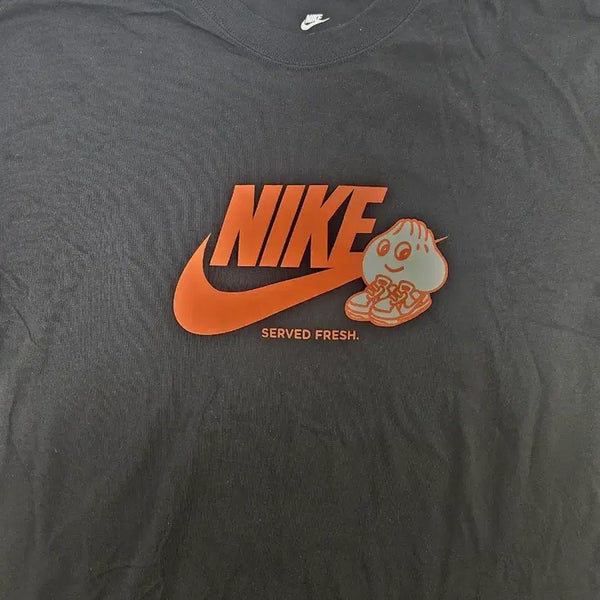 [BUNJANG] Nike Graphic Black Short Sleeve T-Shirt XL / 나이키 그래픽 검정 반팔 티셔츠 xl