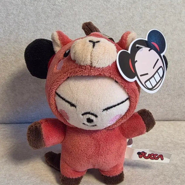 [BUNJANG] Pukka Horse Costume Animal Plush Keychain / 새상품) 뿌까 말띠 동물 인형 키링 가루