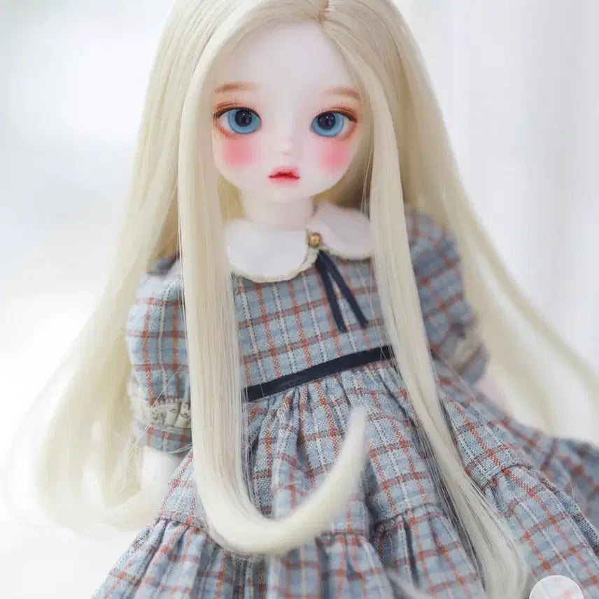 [BUNJANG] Chicabi Freya 6-7 inch USD Wig (Milky Blonde) / 치카비 프레이야 6-7인치 USD용 가발 시착품 판매