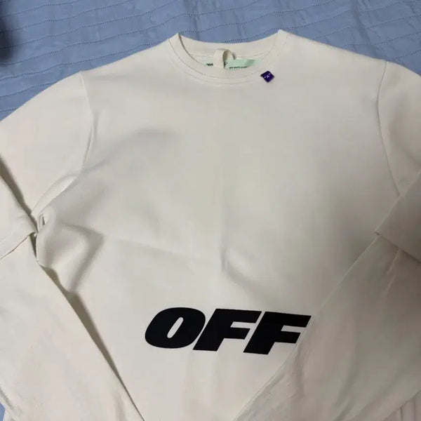 [BUNJANG] Off-White Logo Layered T-shirt XS / 오프화이트 레이어드 티셔츠 xs