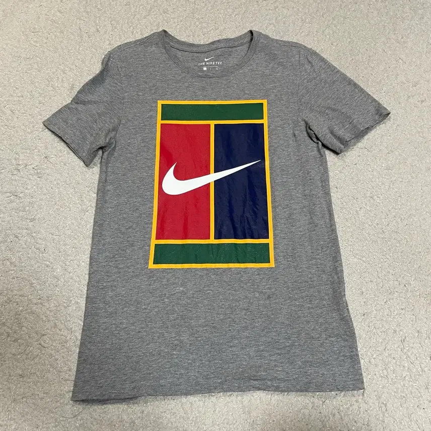 [BUNJANG] Nike Tennis Short Sleeve T-Shirt Grey S / 나이키 테니스 반팔 티셔츠 회색 s