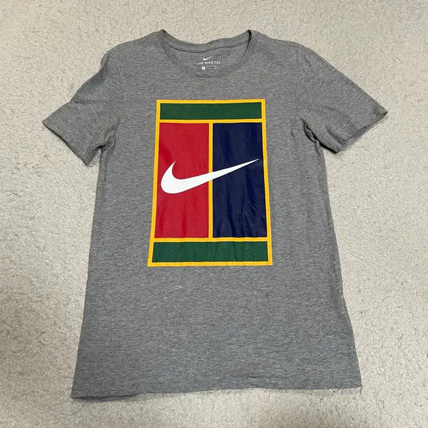 [BUNJANG] Nike Tennis Short Sleeve T-Shirt Grey S / 나이키 테니스 반팔 티셔츠 회색 s