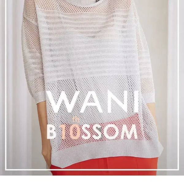 [BUNJANG] SJ WANI Italian Scaci Pearl Knit Sweater / SJ WANI 브랜드의 이태리스카시 펄 니트