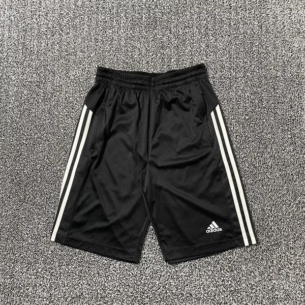 [BUNJANG] Adidas Three-Stripes Vintage Training Shorts Black / 빈티지9. 아디다스 삼선 트레이닝 숏팬츠 반바지 블랙