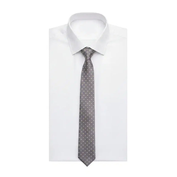 [BUNJANG] Daks Checkered Pattern Necktie / 닥스 네모 패턴 넥타이