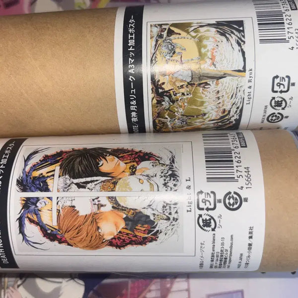 [BUNJANG] Death Note Light Yagami L A3 Official Art Exhibition Poster / 데스노트 라이토 엘  a3 공식 원화전 포스터