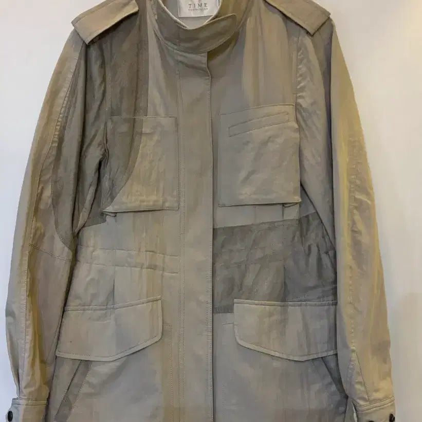 [BUNJANG] Time Postmodern Cotton Field Jacket / 타임 포스트모던 야상 점퍼 S
