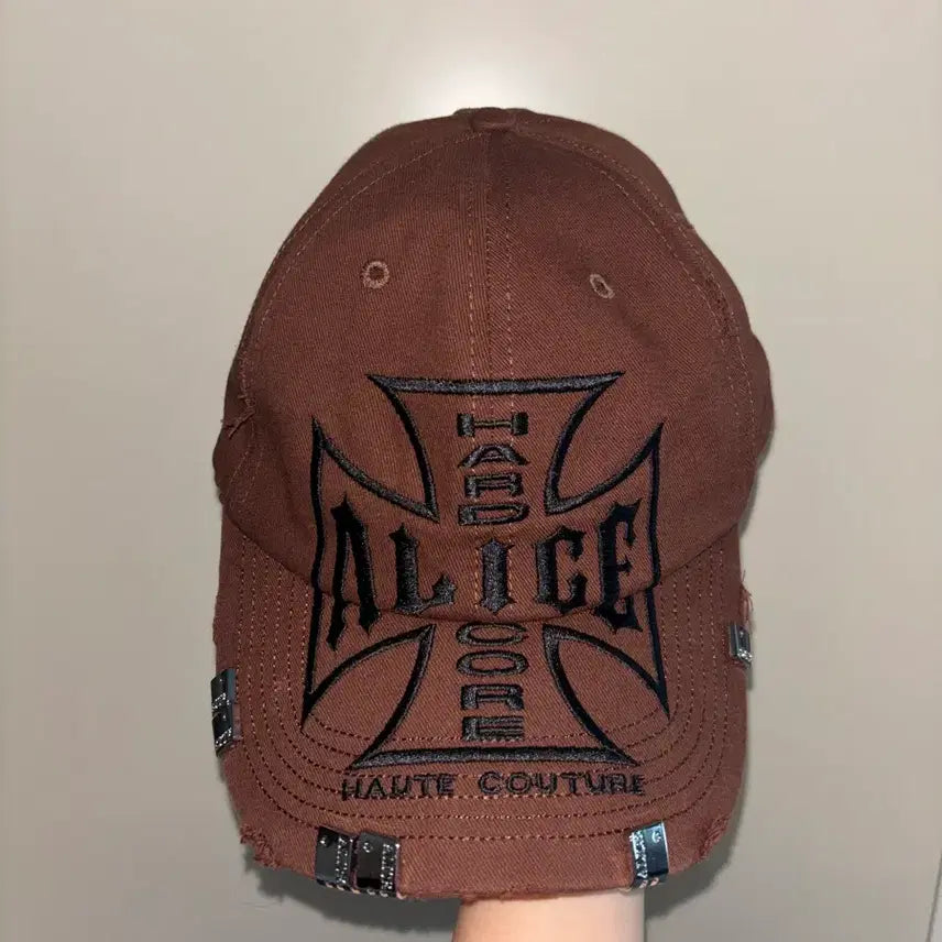 [BUNJANG] Alice Hollywood Ball Cap (Brown) / Alice hollywood 볼캡 (brown)