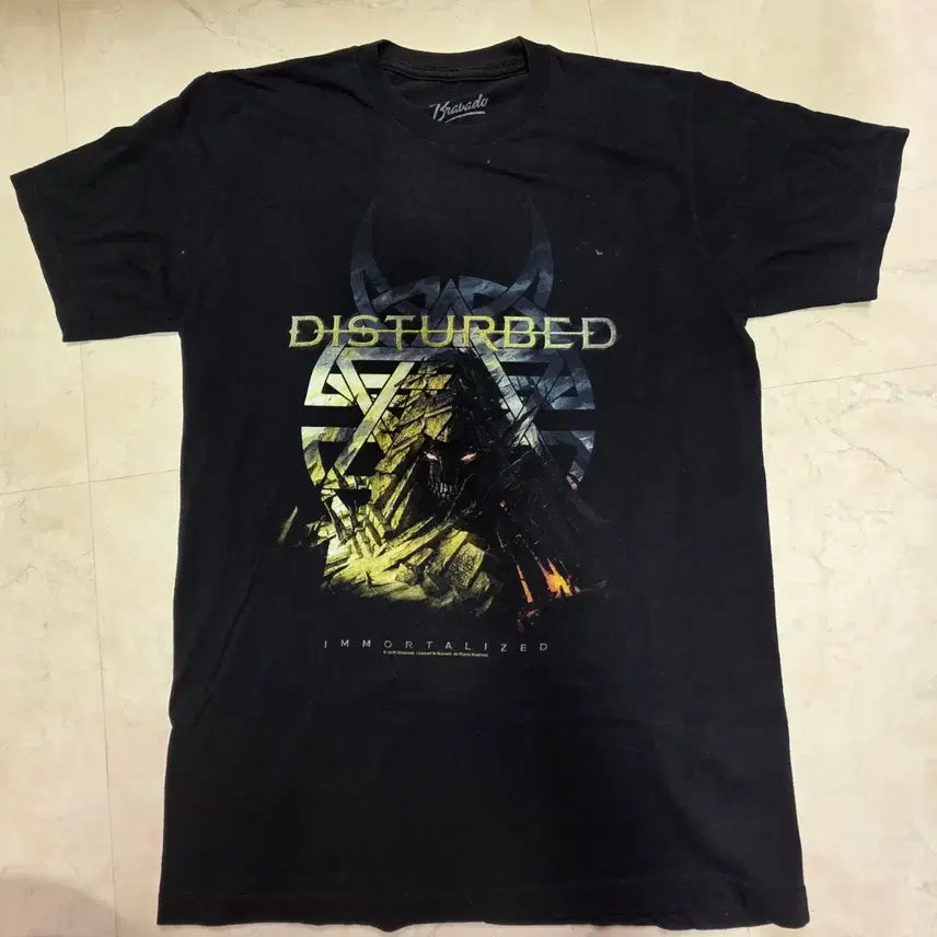 [BUNJANG] Vintage Disturbed Band T-Shirt / 빈티지 디스터브드 밴드 티셔츠