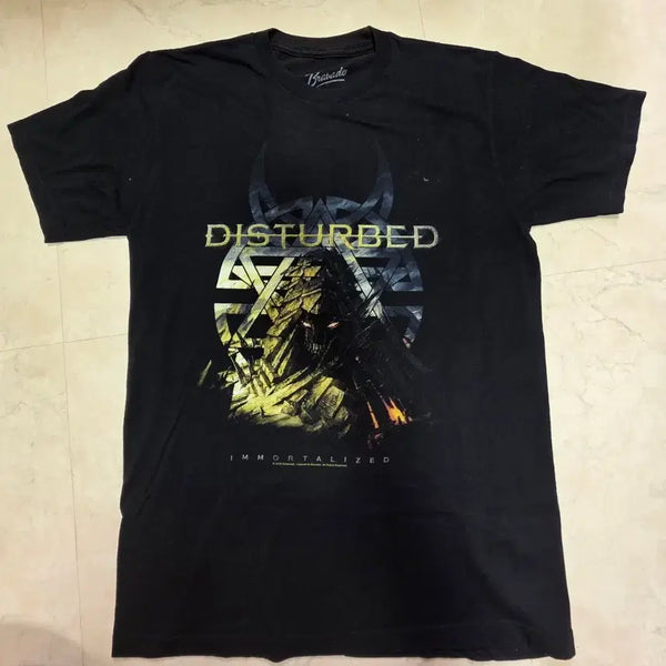 [BUNJANG] Vintage Disturbed Band T-Shirt / 빈티지 디스터브드 밴드 티셔츠