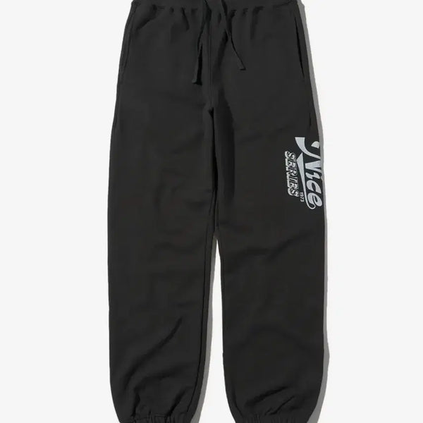 [BUNJANG] DISCUS ATHLETIC X NICE WEATHER Collaboration Sweatpants Black L Size / 디스커스애슬래틱 X 나이스웨더 콜라보 스웻팬츠 블랙 L size 새상품