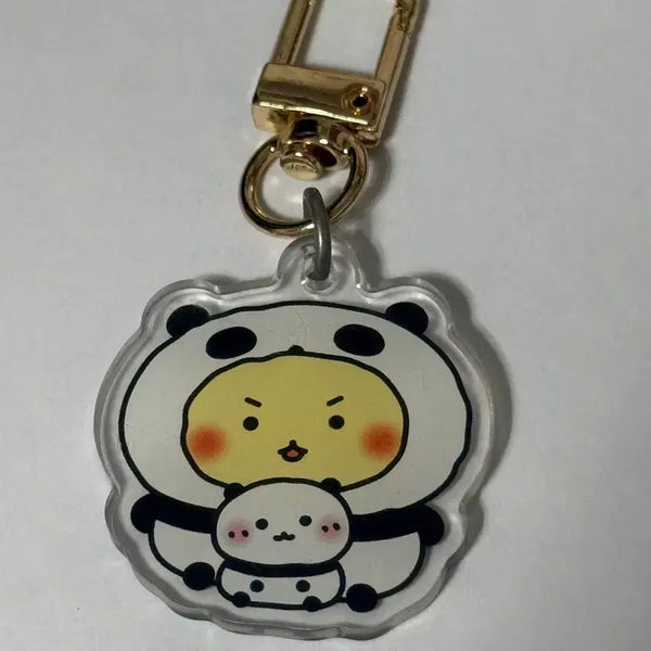 [BUNJANG] Manggeureojin Gom Mang Gom Random Acrylic Keyring Secret Panda / 망그러진곰 망곰 랜덤 아크릴키링 시크릿 판다