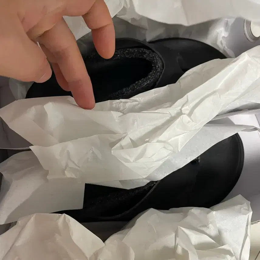 [BUNJANG] Yase Sunset Slide Leather Black 553 / 야세 선셋 슬라이드 레더 블랙 553 팝니다