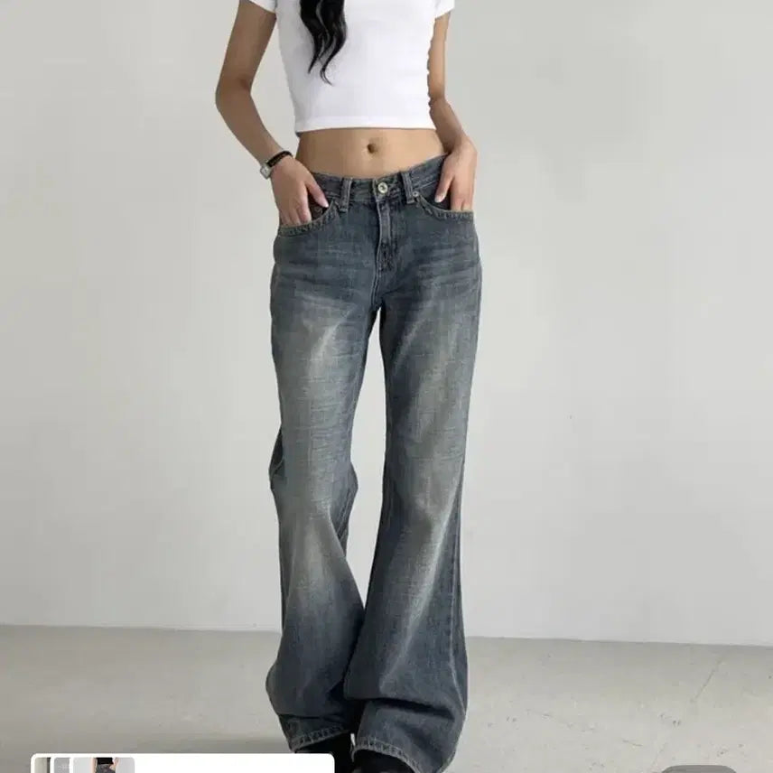[BUNJANG] Kosivo OOTJ Washing Bootcut Denim Pants M / 코시보 오오티제 ootj 워싱부츠컷 데님 팬츠 M